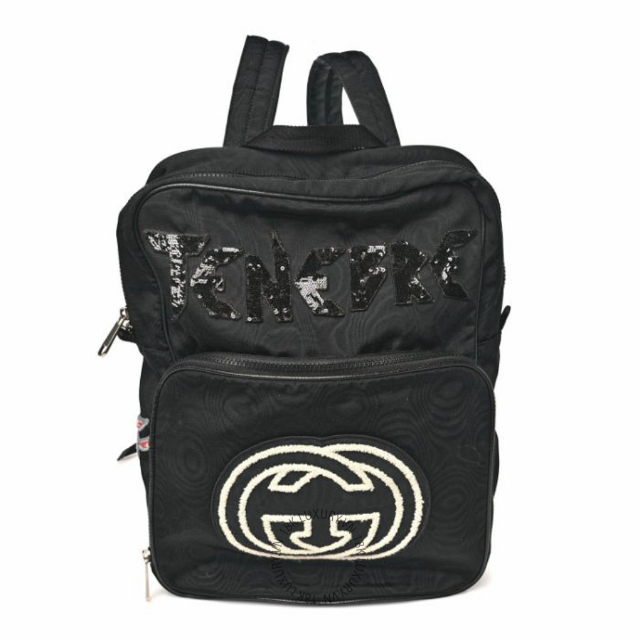 Balo Gucci Nylon Tenebre Backpack Black NFPG116