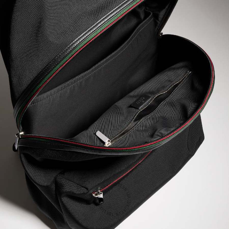 Balo Gucci Tag medium backpack A0020S FAGLV 1000 GFD451 22 Balo Gucci Tag medium backpack A0020S FAGLV 1000 GFD451