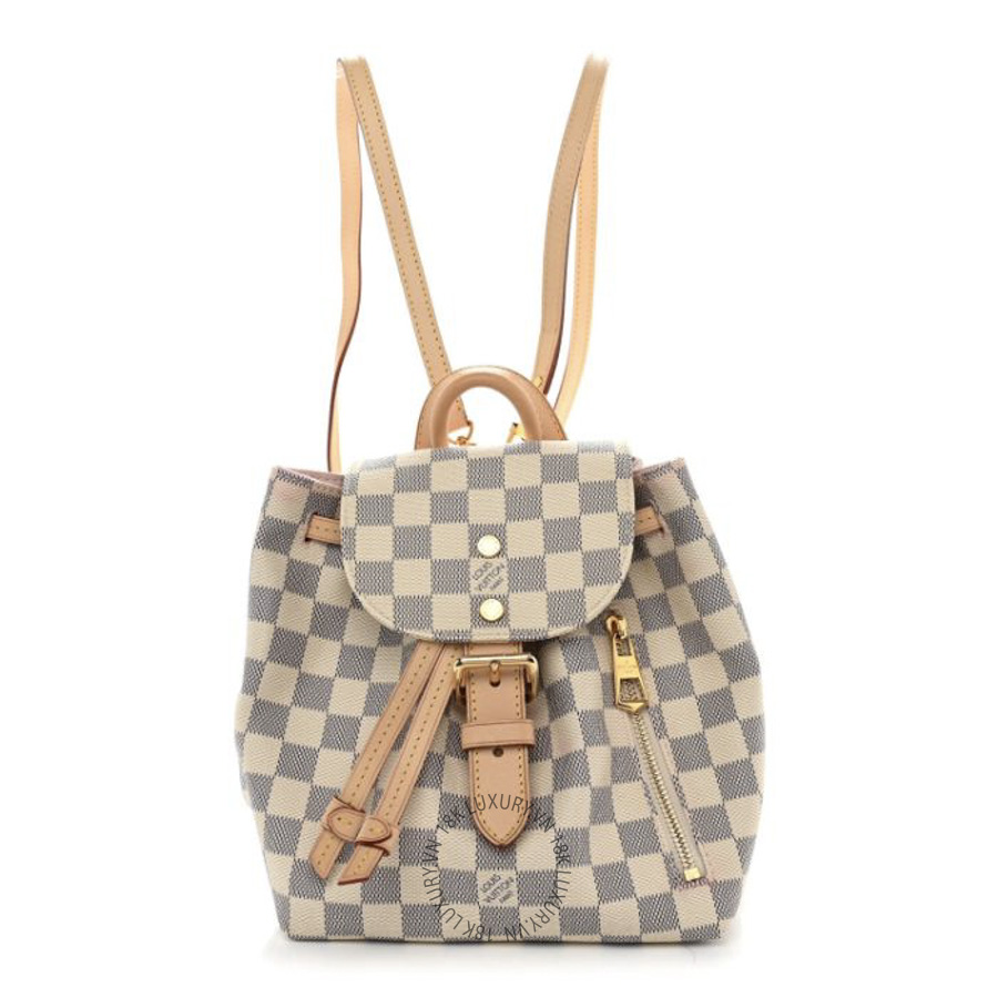 Balo Louis Vuitton Damier Azur Sperone BB Backpack MNGR433