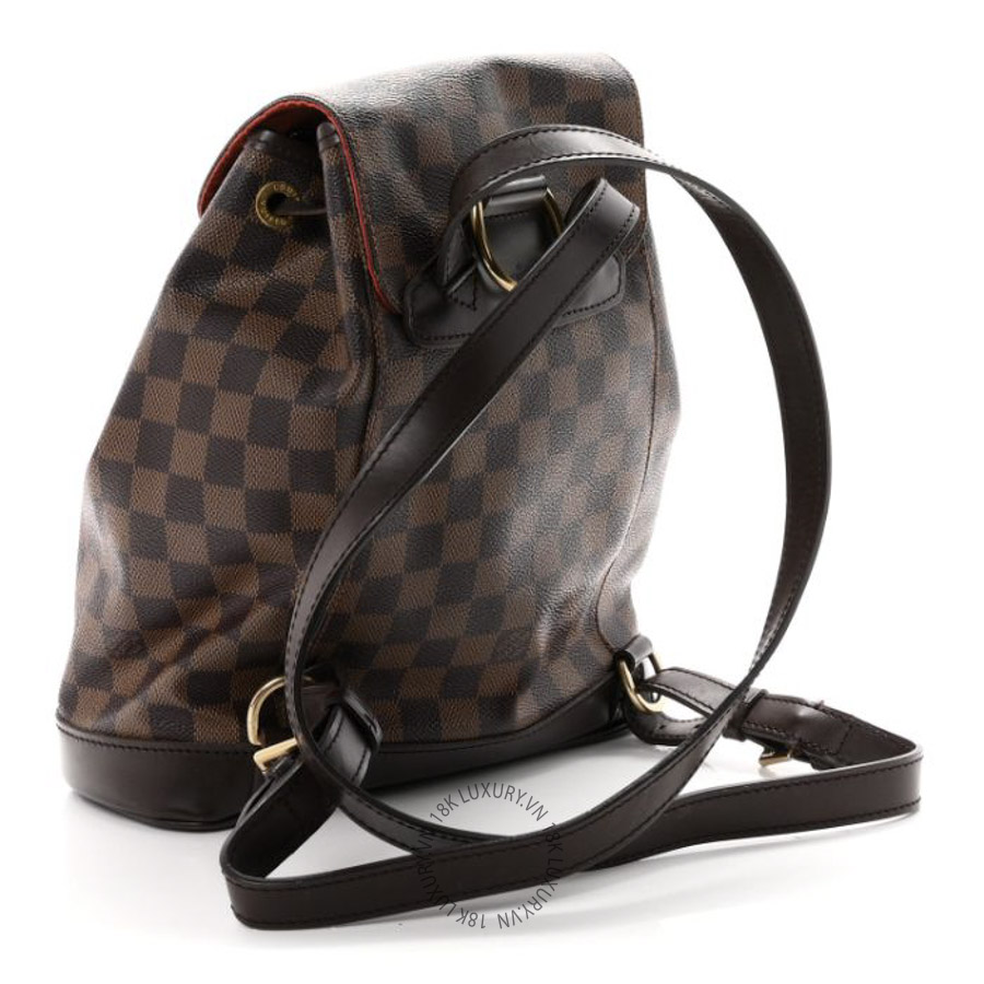 Balo Louis Vuitton Damier Ebene Montsouris MM NSBD258