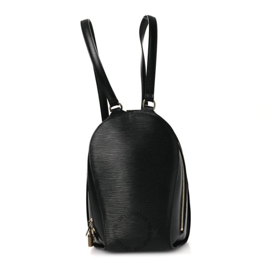 Balo Louis Vuitton Epi Mabillon Black NSBD276