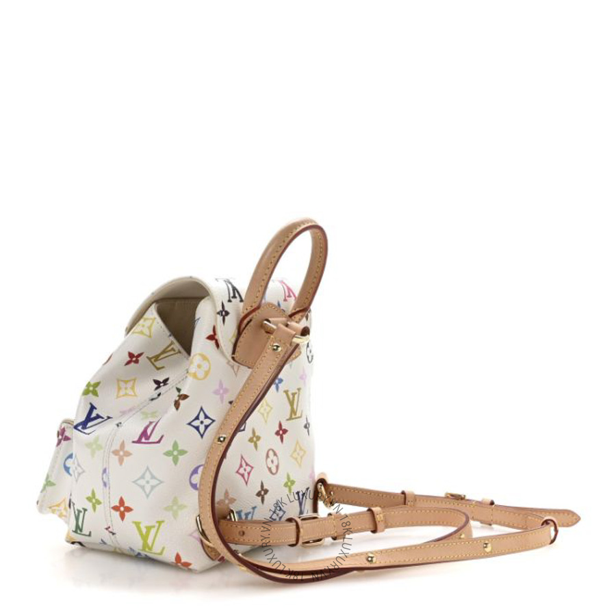 Balo Louis Vuitton LV X TM Monogram Multicolor Venice Backpack White FPNG116