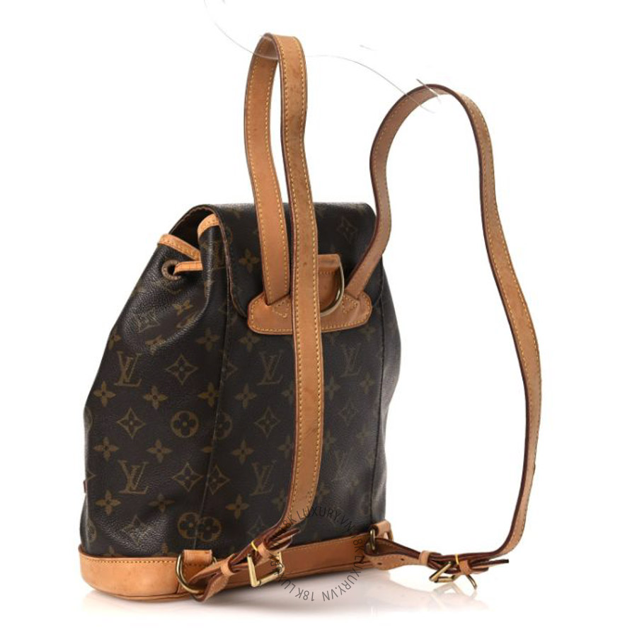 Balo Louis Vuitton Monogram Montsouris MM Backpack FPNG214
