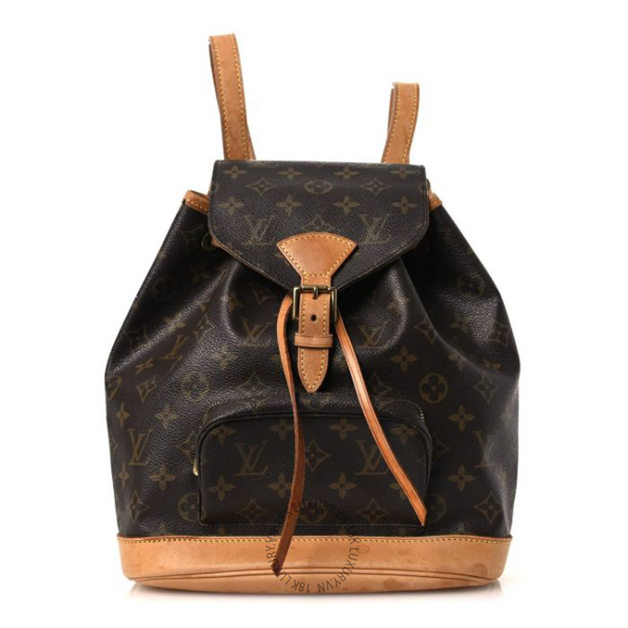 Balo Louis Vuitton Monogram Montsouris MM Backpack FPNG214