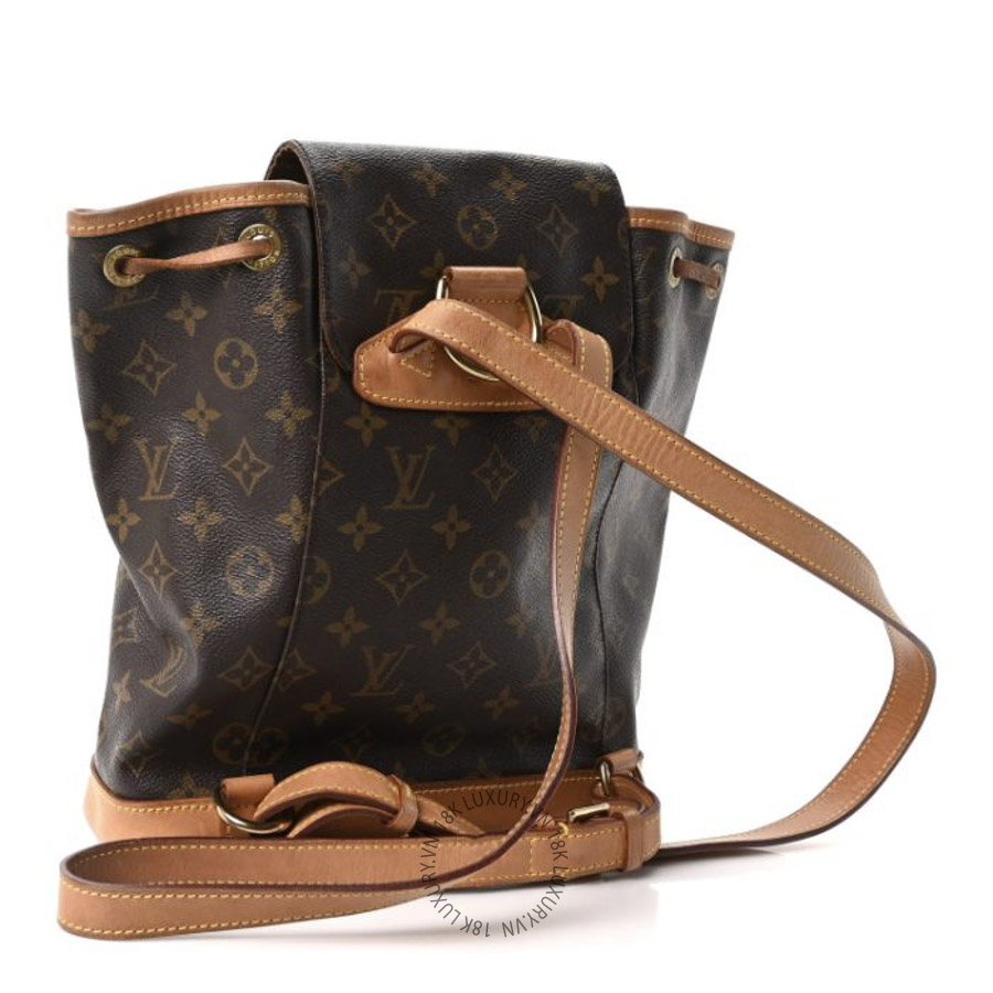 Balo Louis Vuitton Monogram Montsouris MM NSBD123