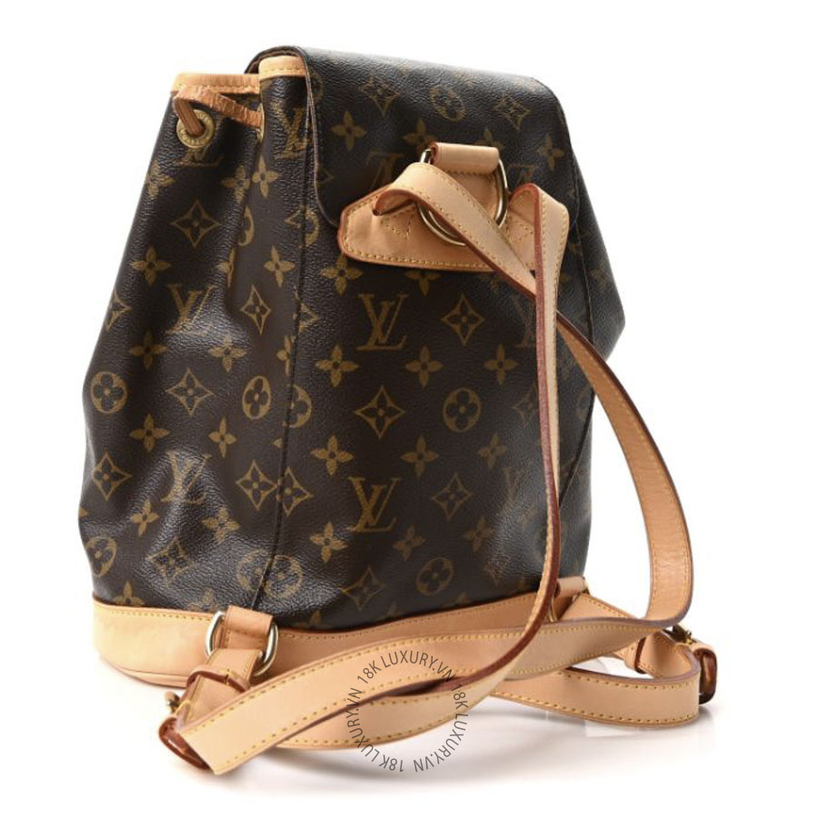 Balo Louis Vuitton Monogram Montsouris MM NSBD327