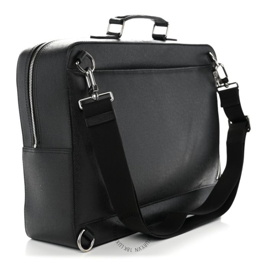 Balo Louis Vuitton Taiga Briefcase Black NSBD250