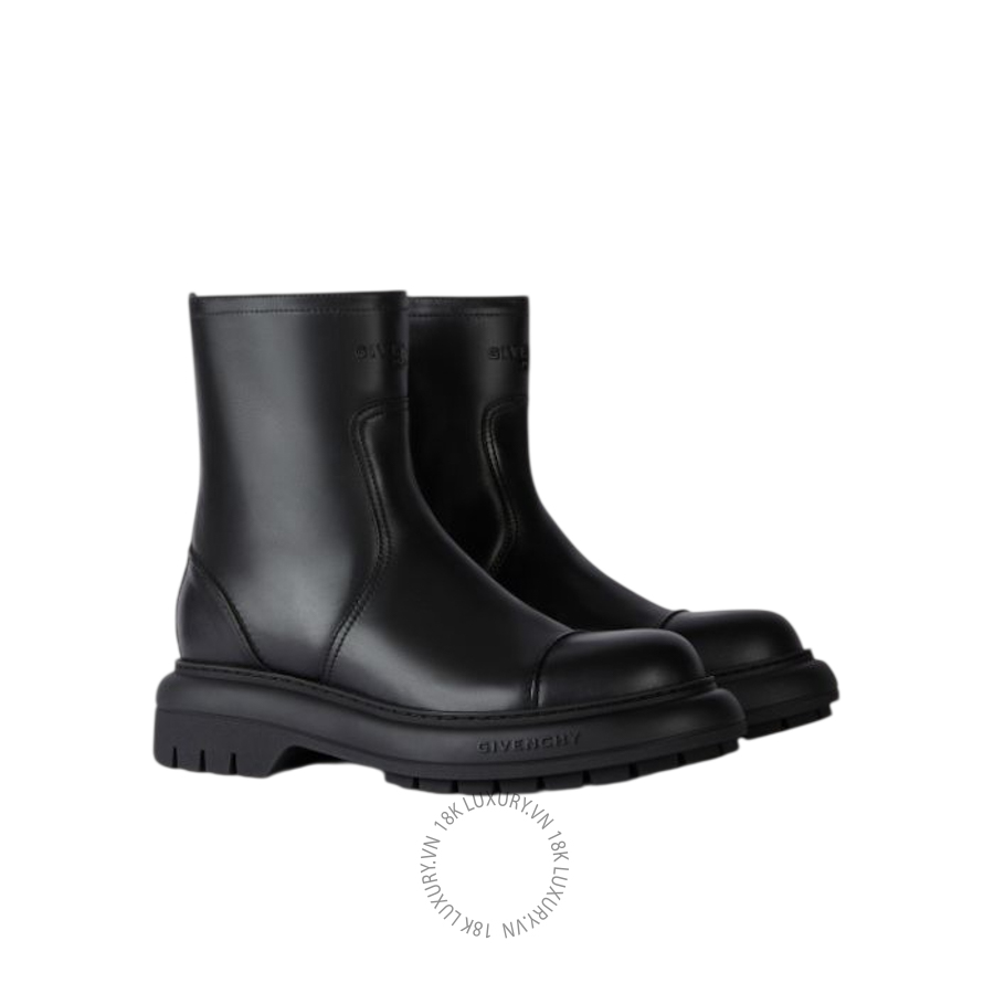 Boots Givenchy Cargo biker boots in leather BH6057H1Y5-001 NDGT057