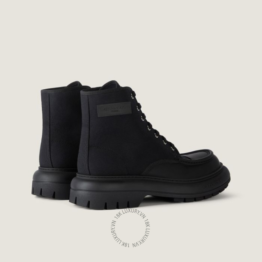 Boots Givenchy Cargo desert boots in canvas and gum leather BH104CH1Y6-001 NDGT051 11 Boots Givenchy Cargo desert boots in canvas and gum leather BH104CH1Y6-001 NDGT051