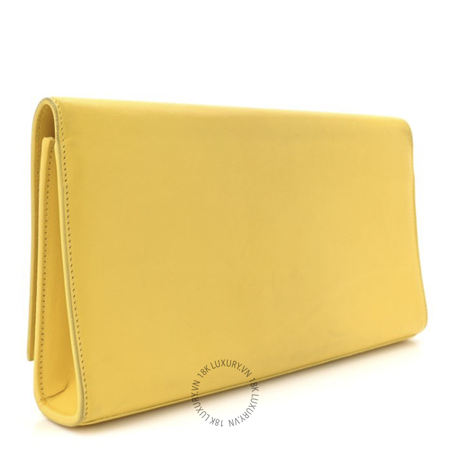 Clutch Yves Saint Laurent Calfskin Classic Monogram Cassandre Soleil ZZN792