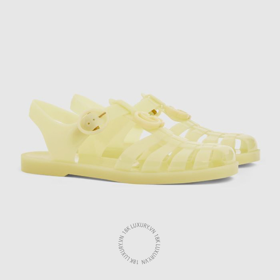 Dép Gucci sandals with Double G 861840 JFM00 7534 GJK003