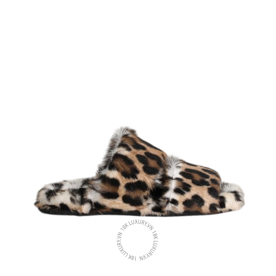Dép quai ngang Dolce Gabbana Leo kid leather slides CQ0712A00818Z886 NGDG070