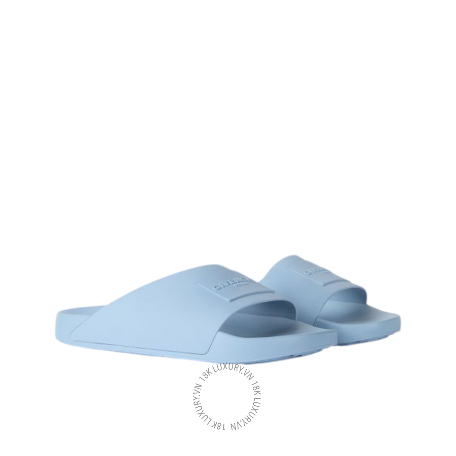 Dép quai ngang Givenchy Label Slide mules in rubber BH302MH1XZ-452 NDGT004