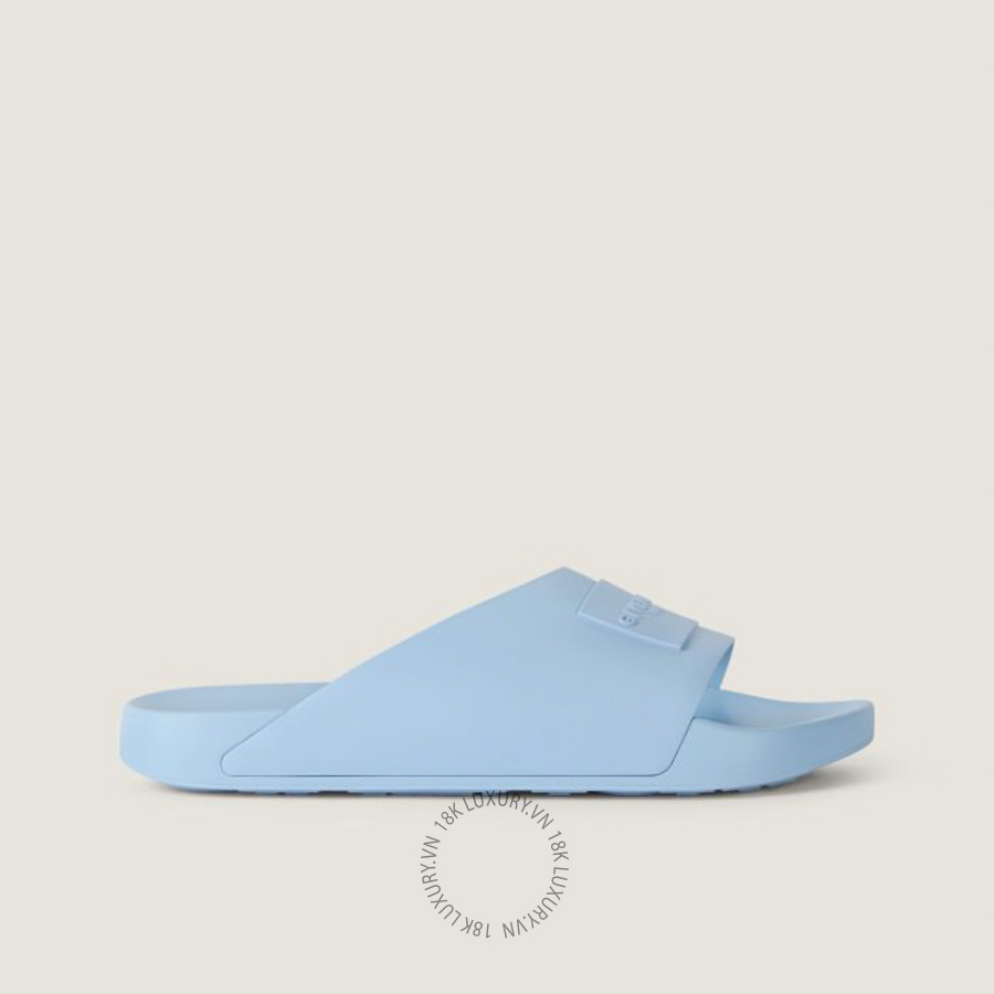 Dép quai ngang Givenchy Label Slide mules in rubber BH302MH1XZ-452 NDGT004