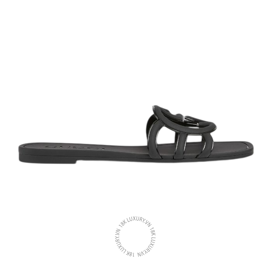 Dép Quai Ngang Gucci Interlocking G slide sandal 780307 J8700 1000 GJK006