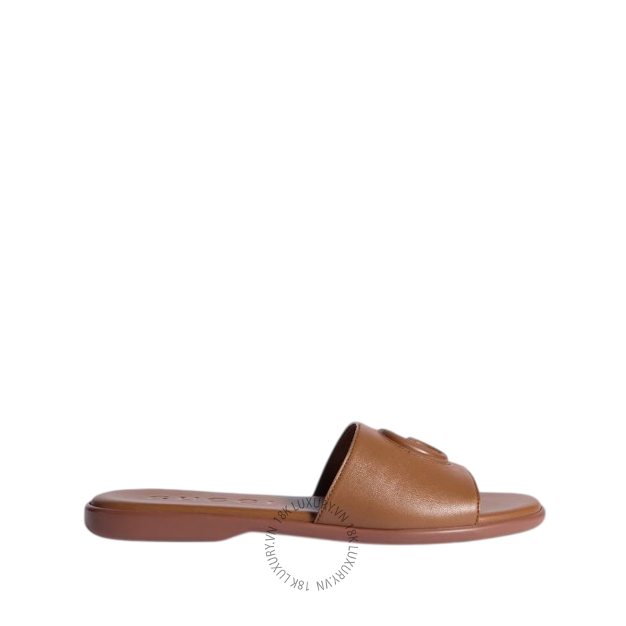 Dép Quai Ngang Gucci slide sandal with Double G 874910 AAGT4 2535 GJK024