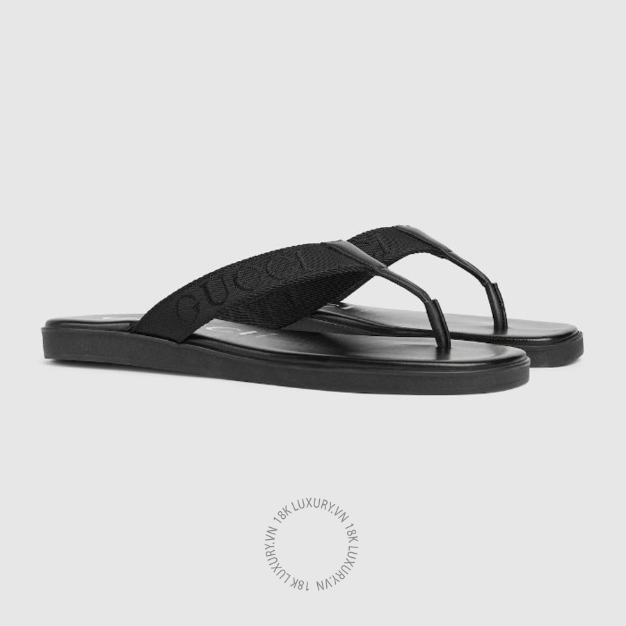 Dép Xỏ Ngón Gucci Men's thong with tonal logo 854486 HAAOA 1000 GJK292