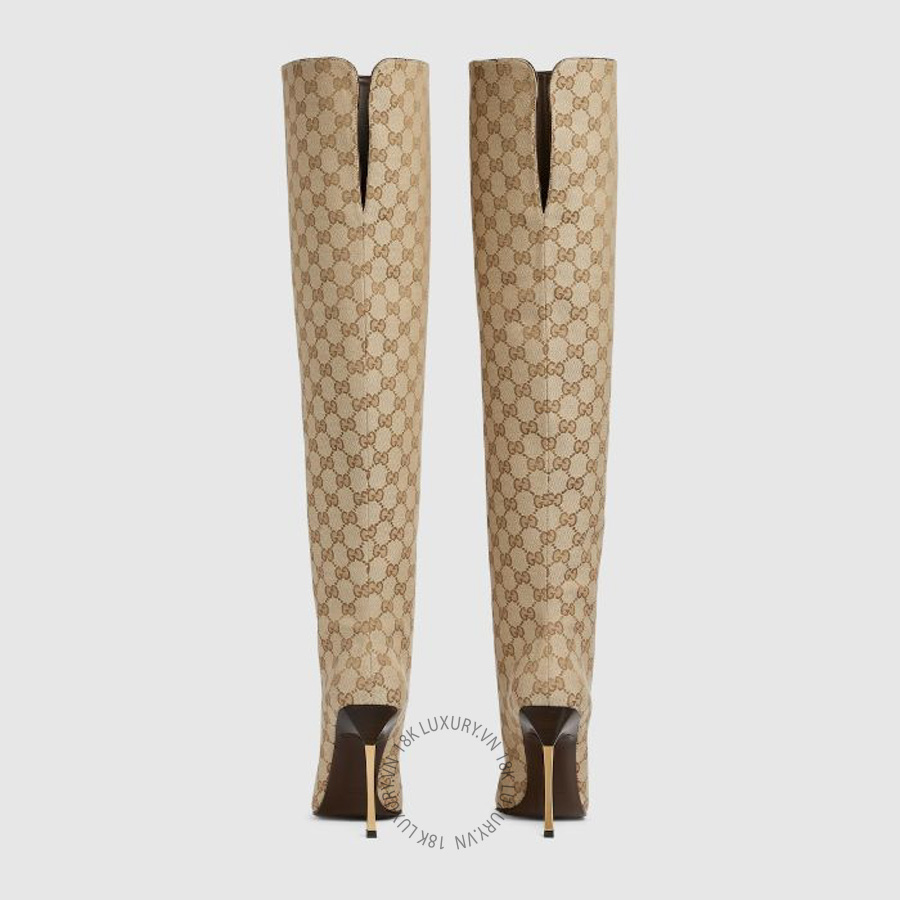 Giày Boots Cao Gót Gucci Bombshell 864166 FAFUW 9611 GJK281 14 Giày Boots Cao Gót Gucci Bombshell 864166 FAFUW 9611 GJK281