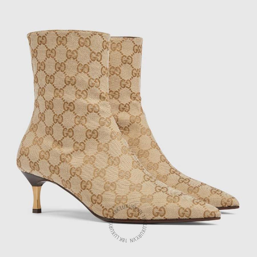 Giày Boots Cao Gót Gucci Bombshell 865529 FAFZD 9167 GJK259