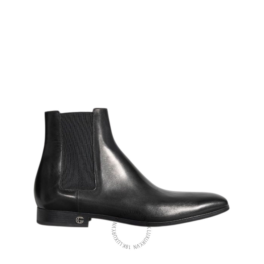 Giày Boots Gucci Men's ankle with elastic insert A006HS AAHF1 1000 GJK435