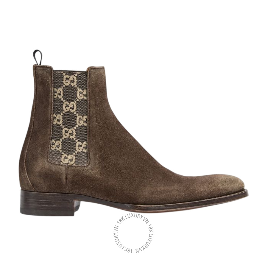 Giày Boots Gucci Men's worn-out effect ankle 864474 AAGGO 2161 GJK436