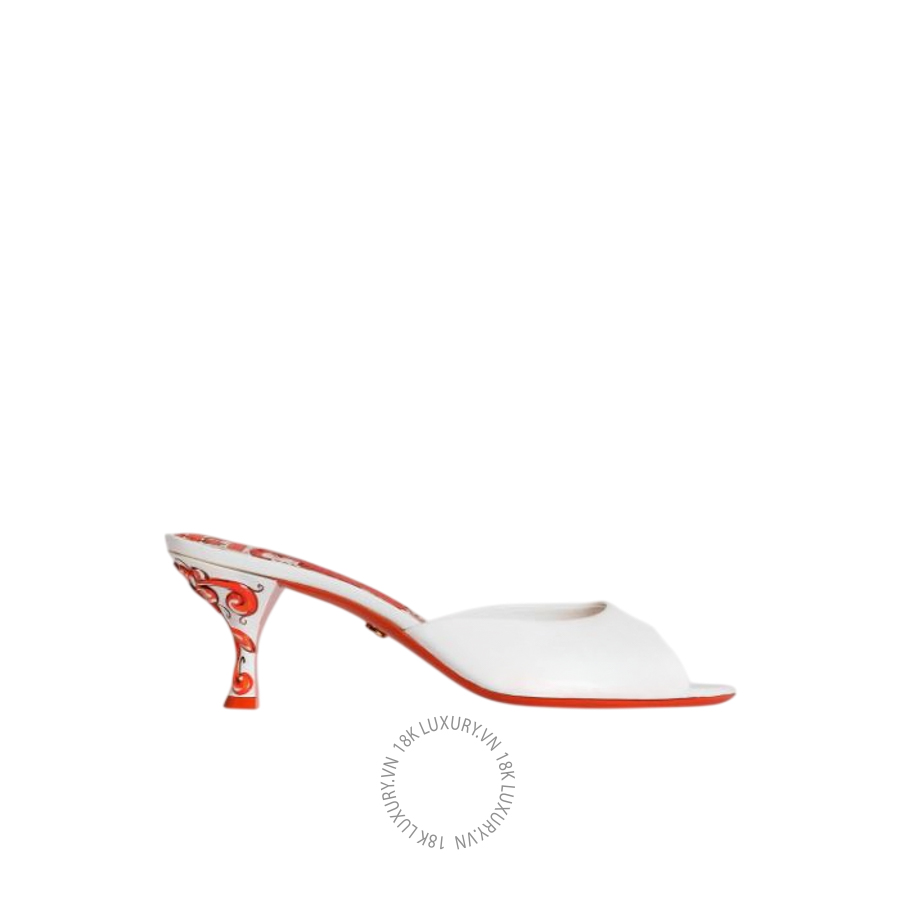 Giày cao gót Dolce Gabbana Mules in patent leather CR2030A072780002 NGDG036