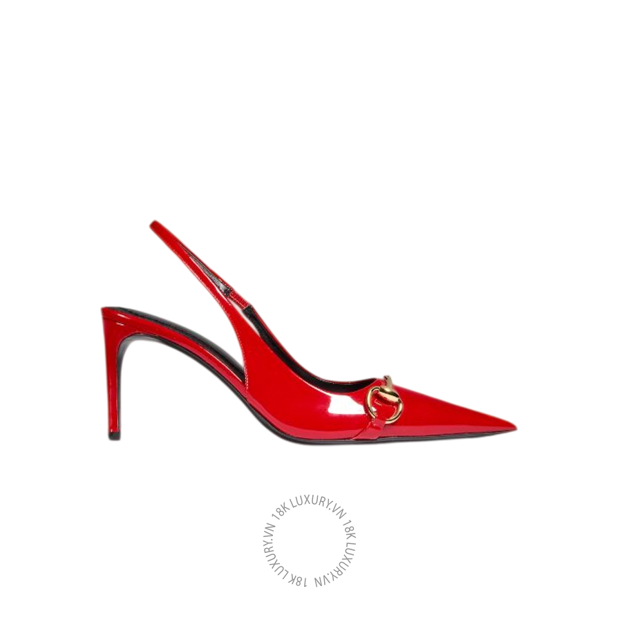 Giày Cao Gót Gucci Donna slingback pump A0068P BNC80 6434 GJK196