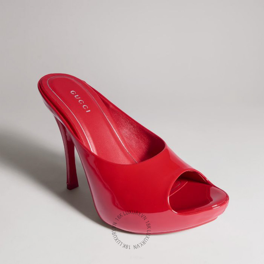 Giày Cao Gót Gucci stiletto platform slide 875172 AAA0P 6404 GJK186 17 Giày Cao Gót Gucci stiletto platform slide 875172 AAA0P 6404 GJK186