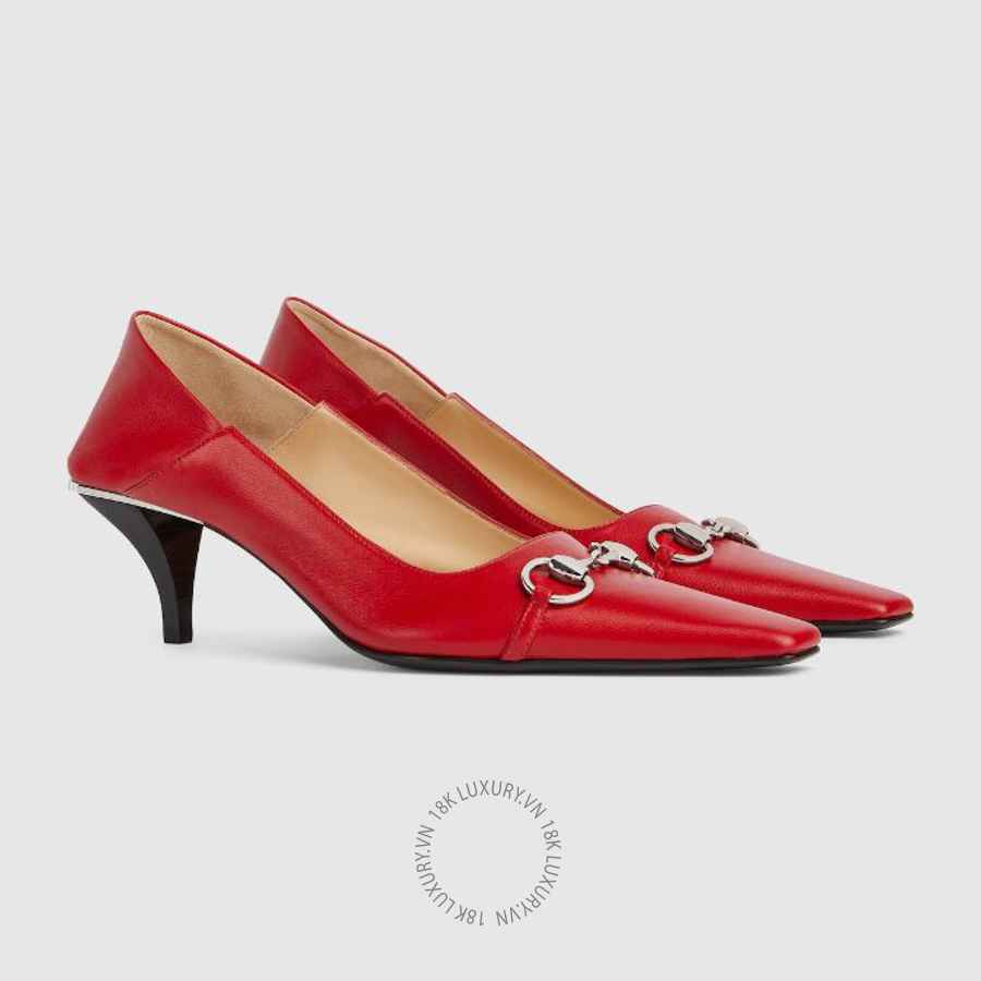 Giày Cao Gót Gucci Vittoria pump 862776 BKO00 6434 GJK223
