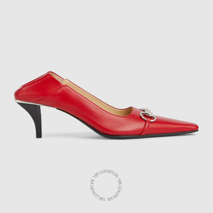 Giày Cao Gót Gucci Vittoria pump 862776 BKO00 6434 GJK223 22 Giày Cao Gót Gucci Vittoria pump 862776 BKO00 6434 GJK223