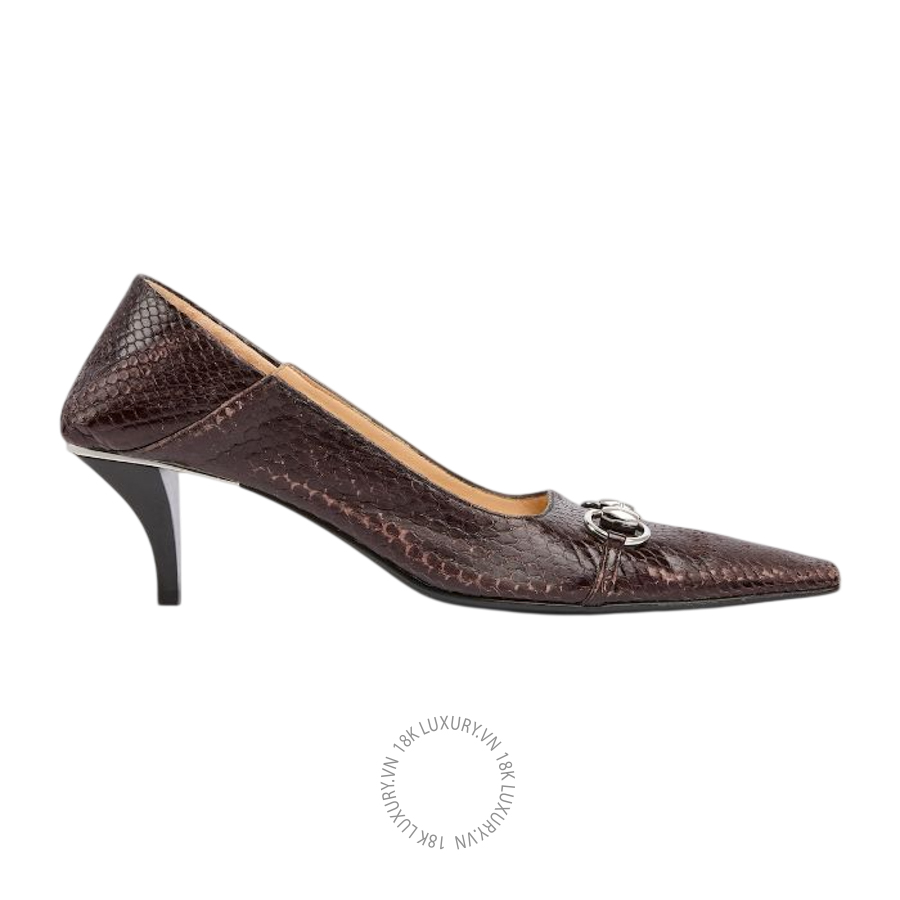 Giày Cao Gót Gucci Vittoria python pump 864163 LJM00 2113 GJK258