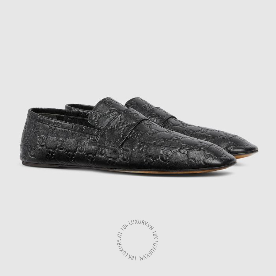 Giày Lười Gucci Men's Ragazzo loafer 867510 AAGFT 1000 GJK399