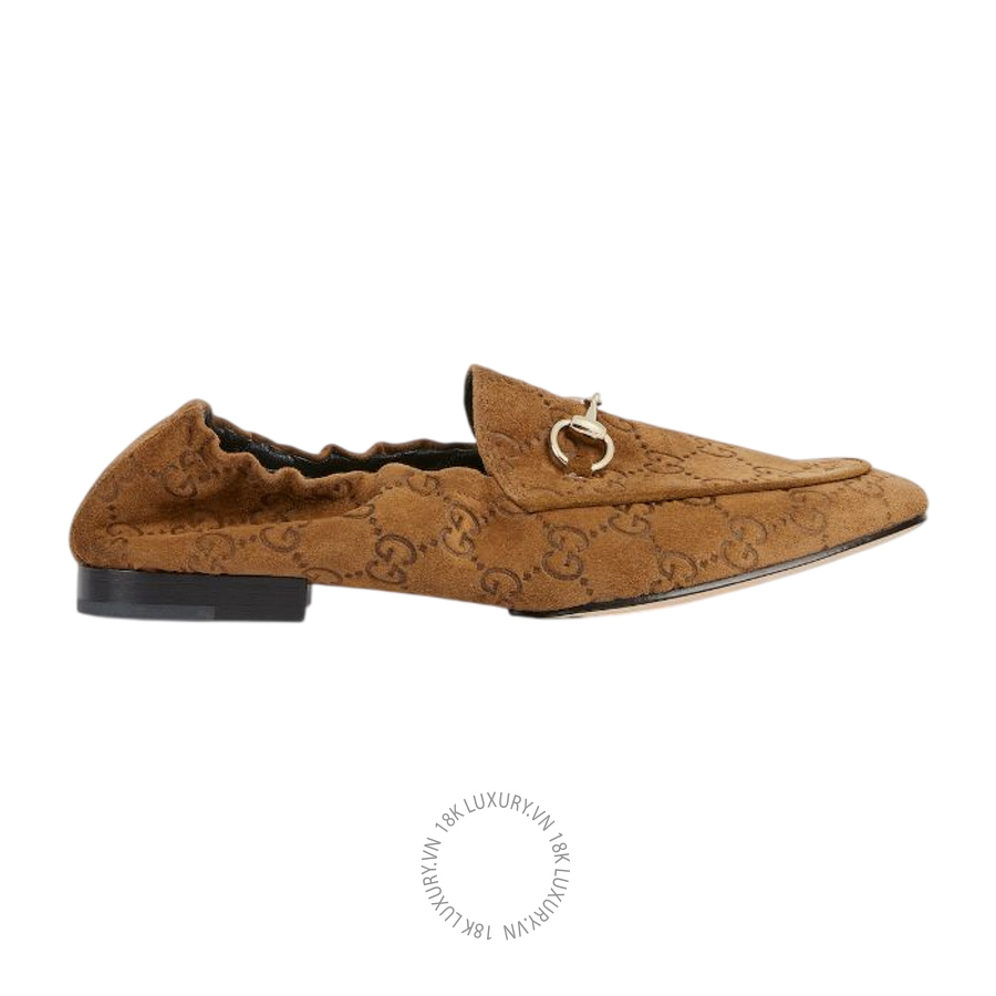 Giày Lười Gucci Nữ Jordaan loafer 854414 AADWE 2118 GJK029