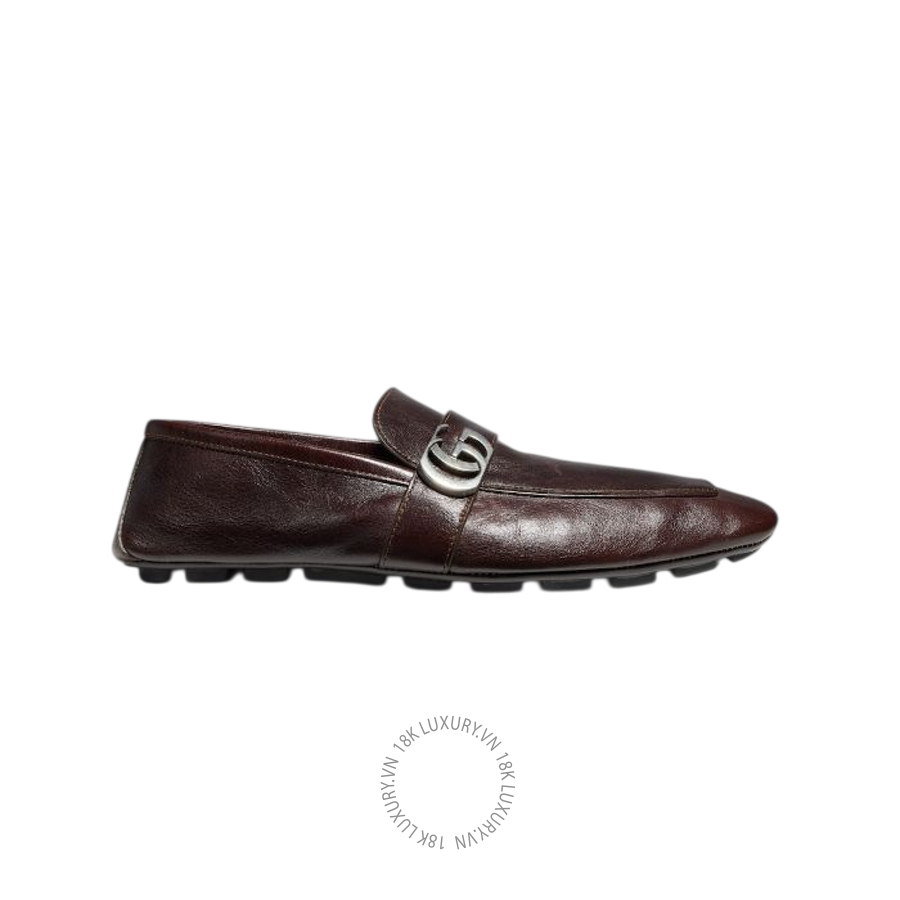 Giày Moca Gucci Men's driver with Double G 874862 AAGSG 2117 GJK361