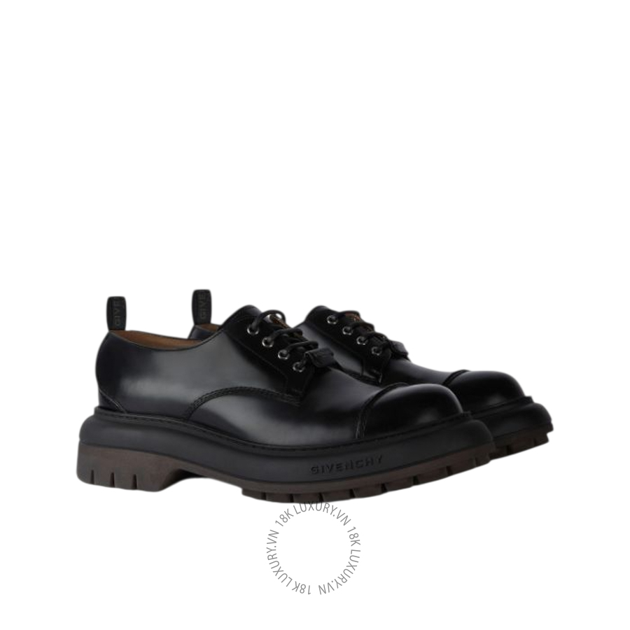 Giày tây Givenchy Cargo derbies in leather BH104DH1Y5-001 NDGT055