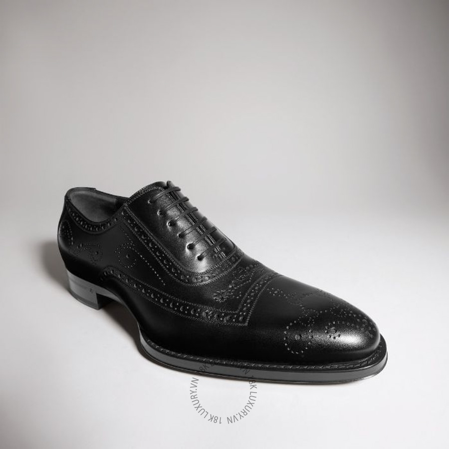 Giày Tây Gucci Men's lace-up shoe 874933 AAGBV 1000 GJK431 19 Giày Tây Gucci Men's lace-up shoe 874933 AAGBV 1000 GJK431