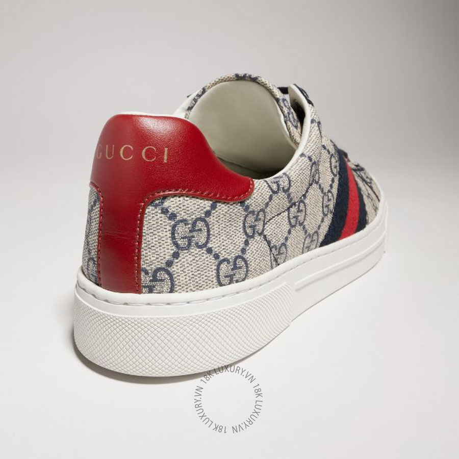 Giày Thể Thao Gucci Ace sneaker with Web 760774 FACMZ 4049 GJK035 21 Giày Thể Thao Gucci Ace sneaker with Web 760774 FACMZ 4049 GJK035