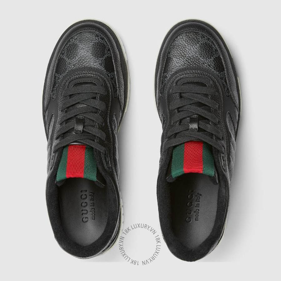 Giày Thể Thao Gucci Men's Re-Web sneaker 857853 AAFOO 1082 GJK428 19 Giày Thể Thao Gucci Men's Re-Web sneaker 857853 AAFOO 1082 GJK428