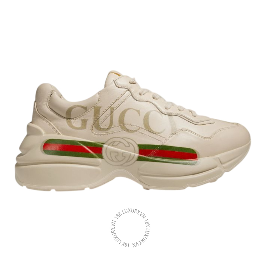 Giày Thể Thao Gucci Rhyton sneaker with logo 528892 DRW00 9522 GJK178