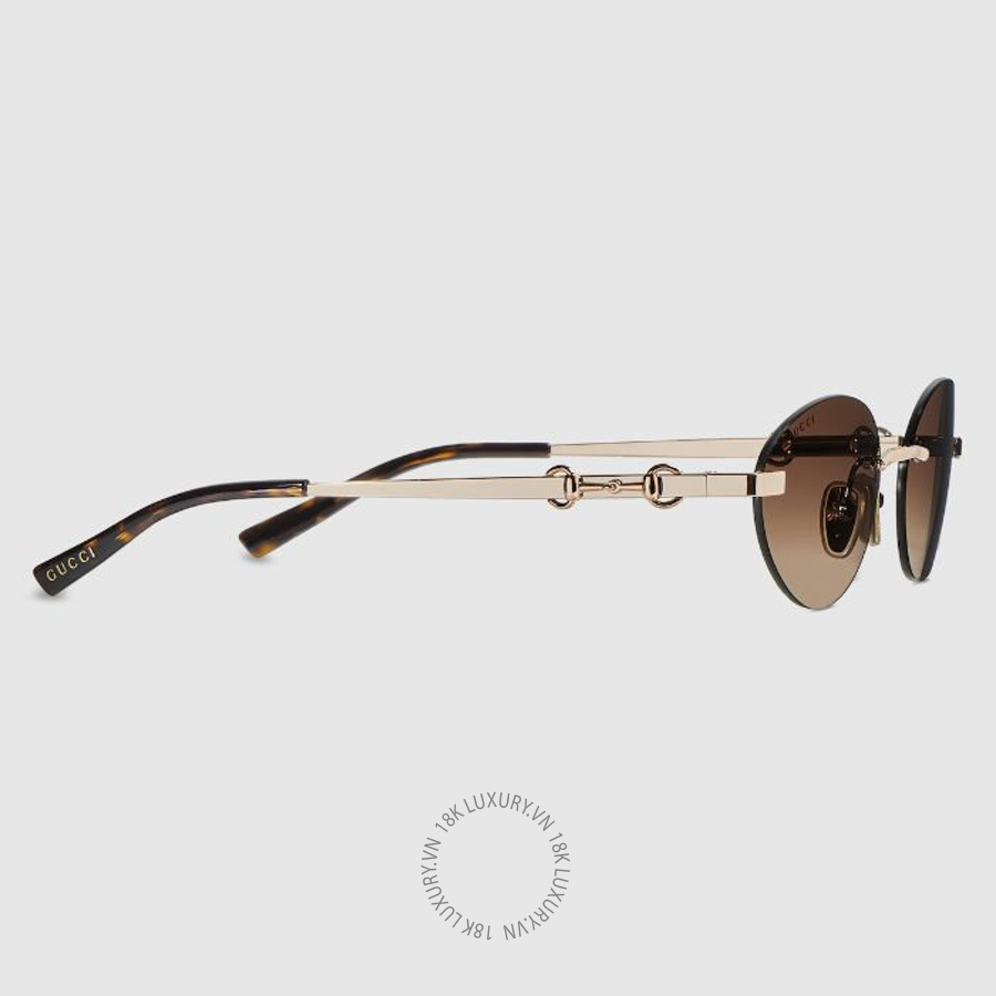Kính Gucci Frameless oval sunglasses 851738 I3330 8023 GGK233