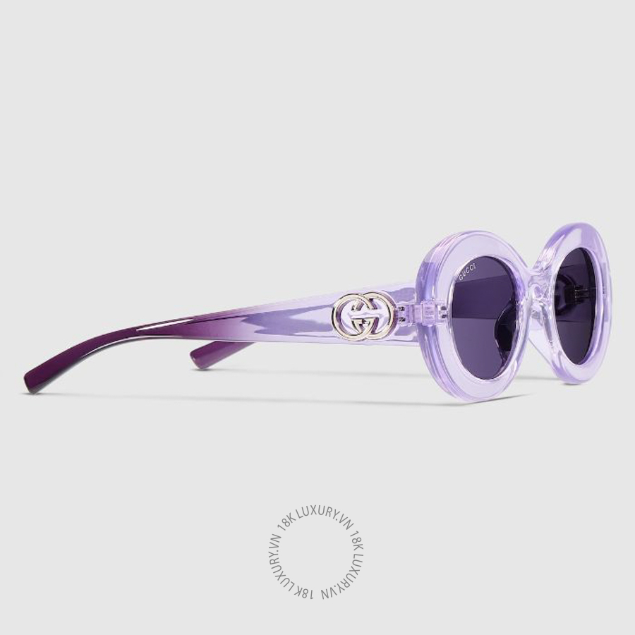 Kính Gucci Oval frame sunglasses 859512 J1691 5850 GGK122