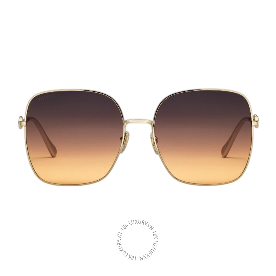 Kính Gucci Oversize square-frame sunglasses 648494 I3330 8076 GGK212