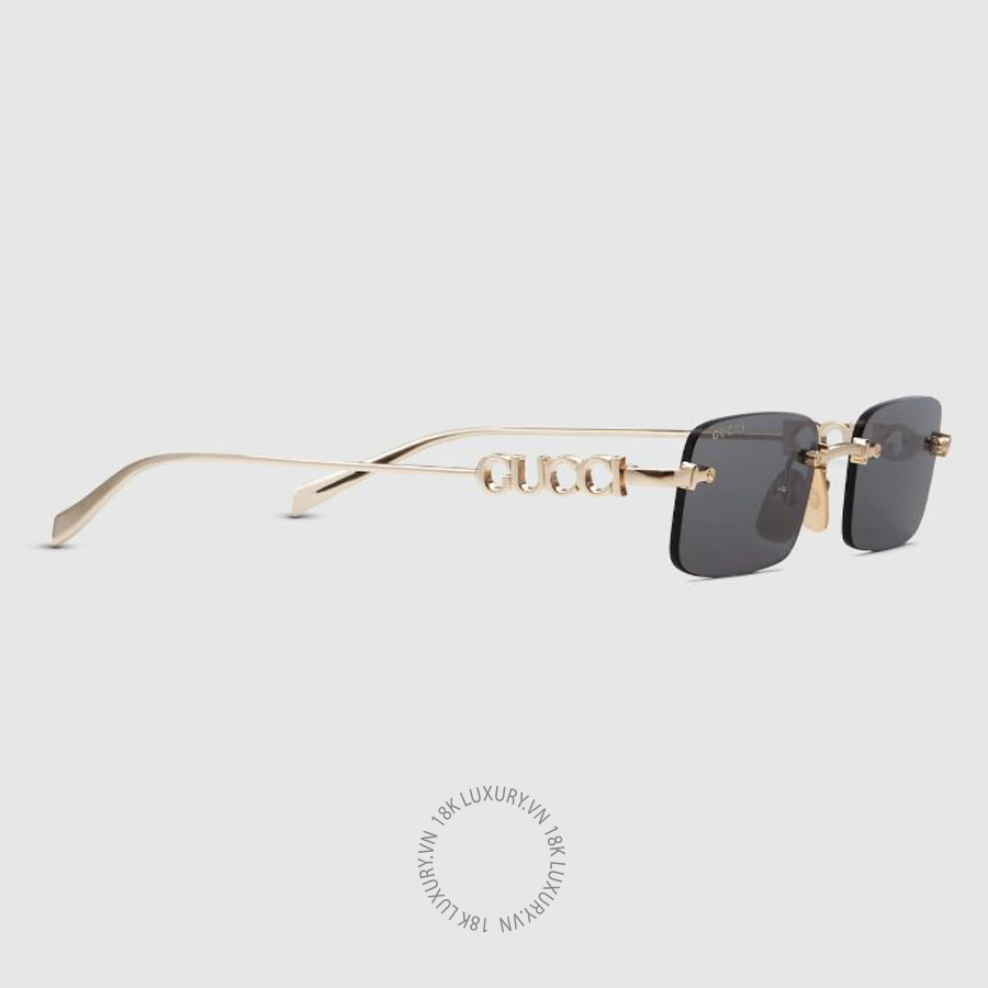 Kính Gucci Rectangular frame sunglasses 819549 I3330 8012 GGK222