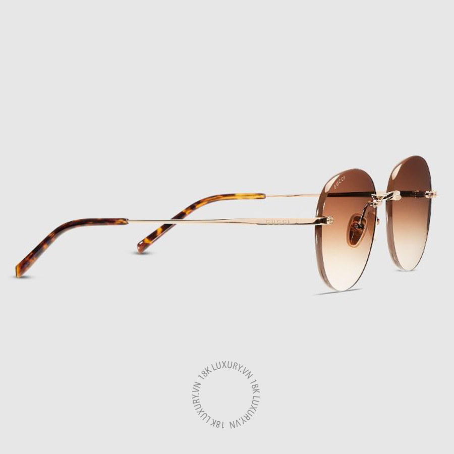 Kính Gucci Specialized fit frameless sunglasses 859516 I3330 8023 GGK134
