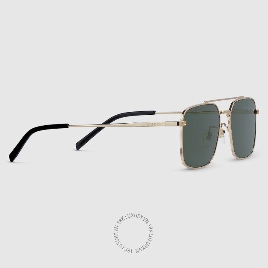 Kính Gucci Specialized fit rectangular sunglasses 840027 I3330 8012 GGK061