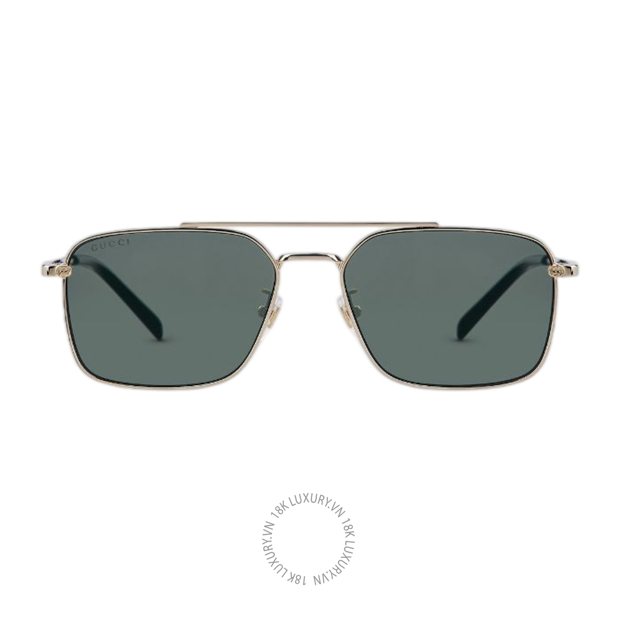 Kính Gucci Specialized fit rectangular sunglasses 840027 I3330 8012 GGK061