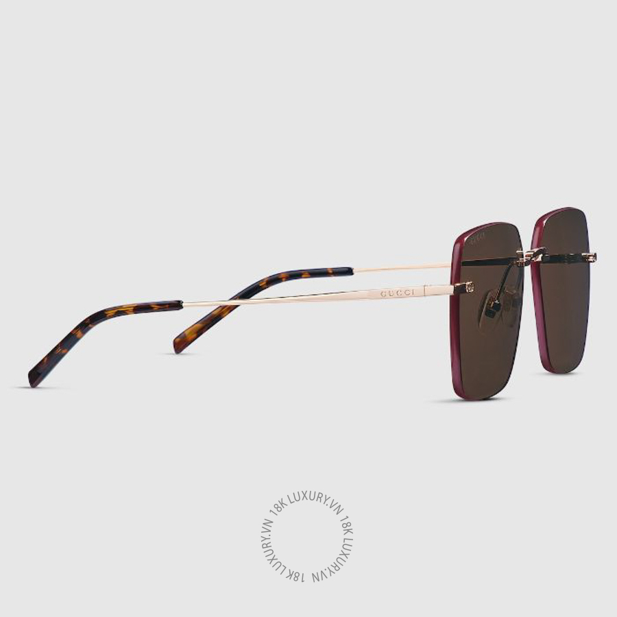 Kính Gucci Specialized fit square sunglasses 840004 I3330 8023 GGK227