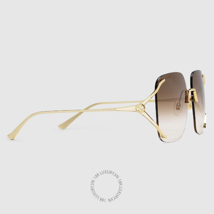 Kính Gucci Square metal sunglasses 610393 I3330 8025 GGK236