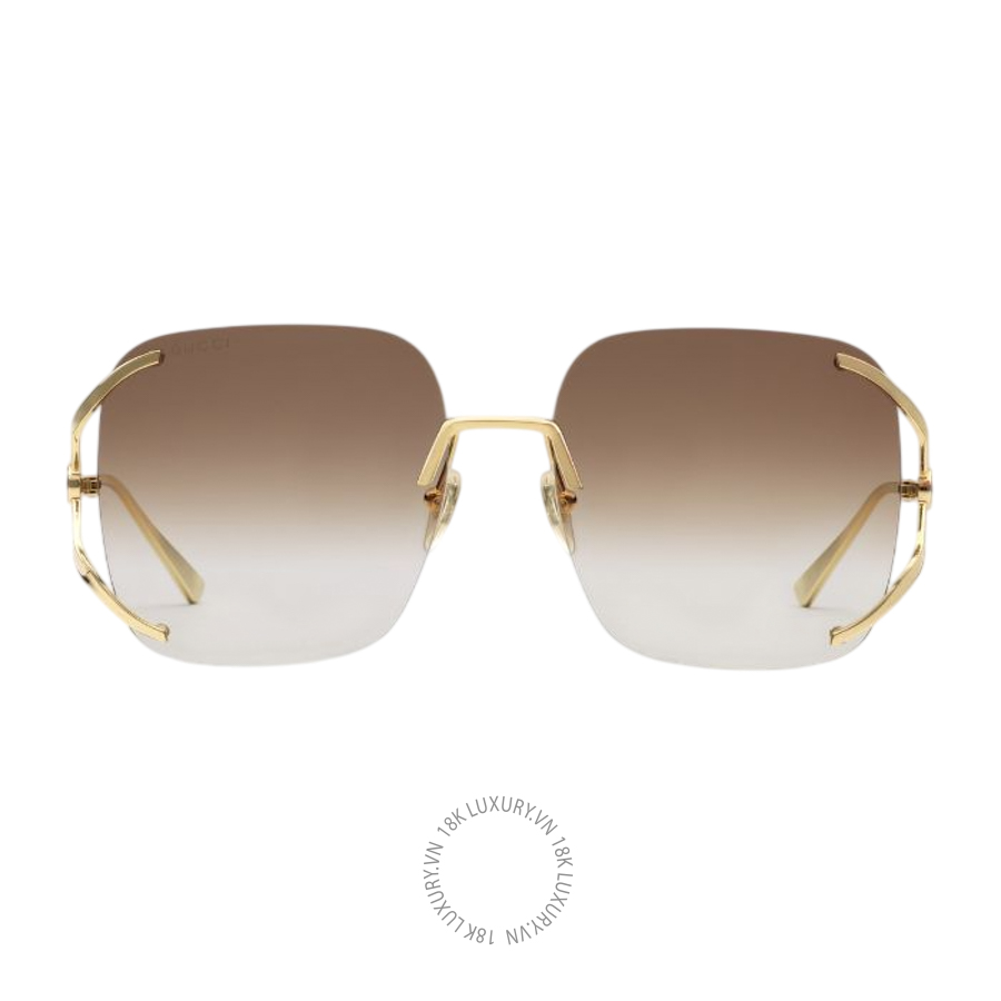 Kính Gucci Square metal sunglasses 610393 I3330 8025 GGK236