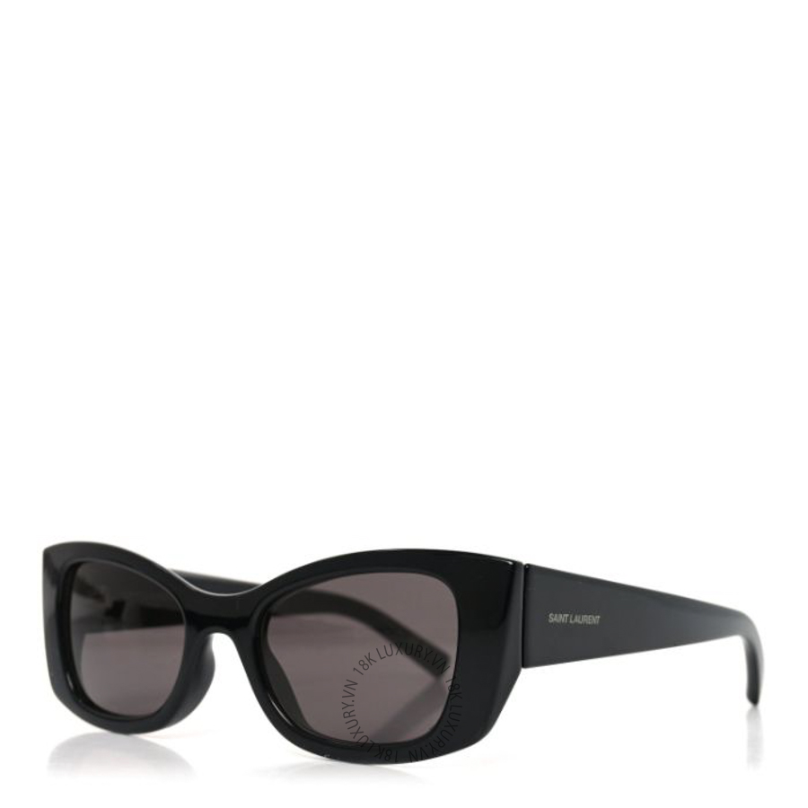 Kính Yves Saint Laurent Acetate Ultra Cat Eye Sunglasses SL 593 Black KYS37